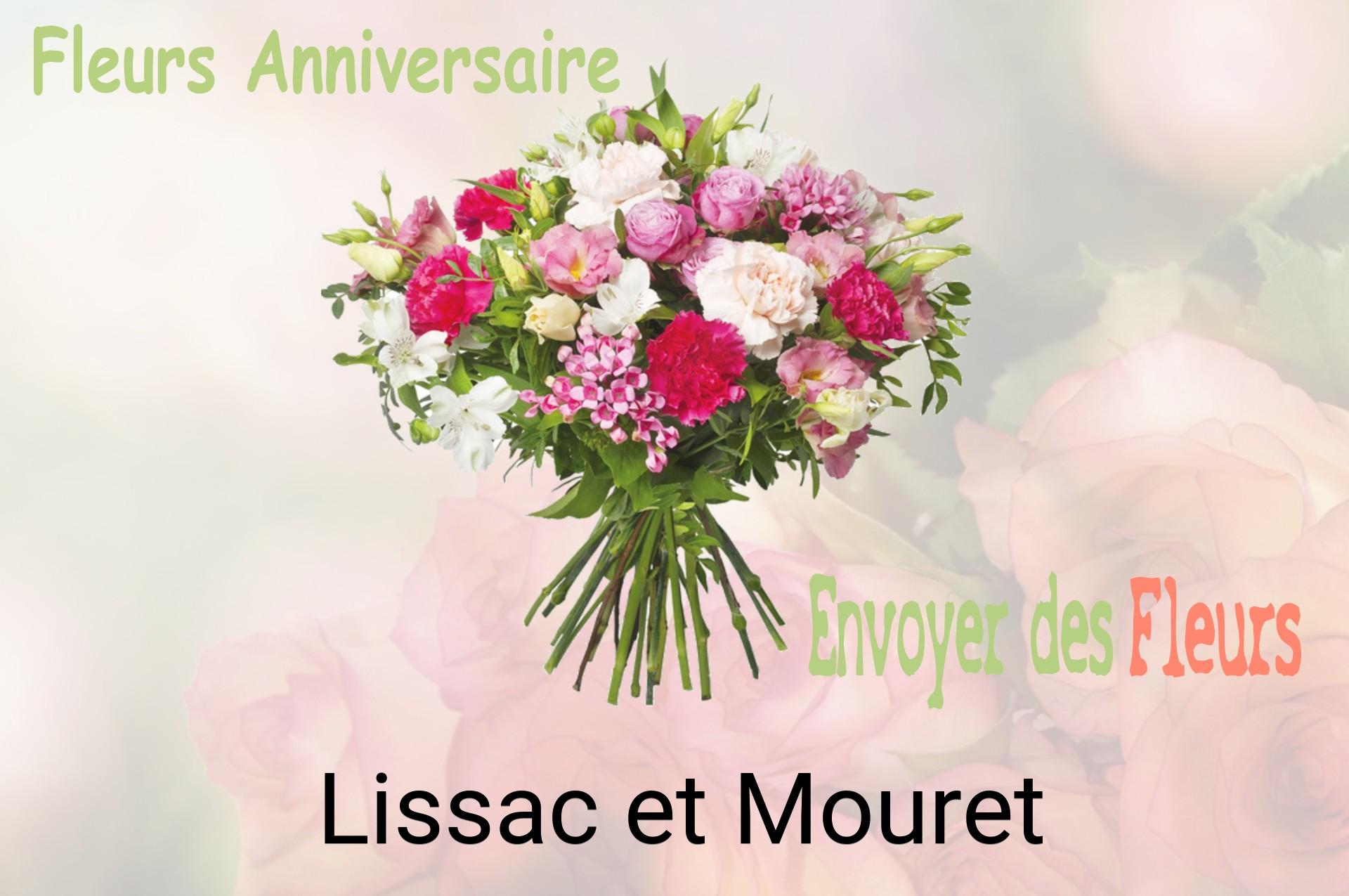 Bouquet de fleurs d’anniversaire livré à Lissac-et-Mouret